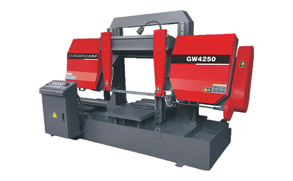 普宁GW4250双柱龙门卧式带锯床