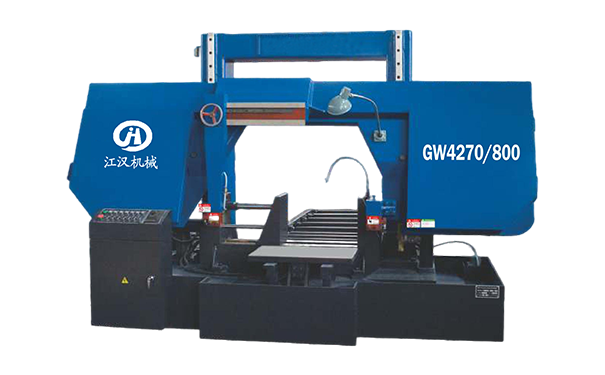 普宁GW4270/800双柱龙门卧式带锯床